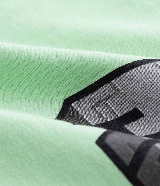 Remera Oversized Infantil con Estampa Minecraft - Talle 5 a 14 años 9