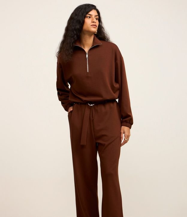 Pantalón en Viscosa con Cinturón 2