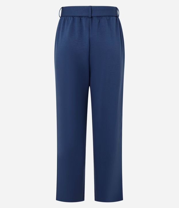 Pantalón en Viscosa con Cinturón 6