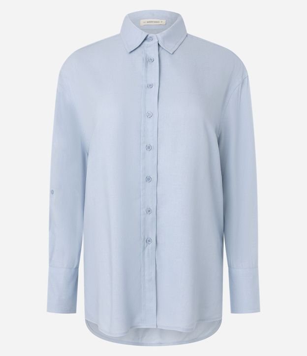 Camisa Manga Larga en Viscolino 5