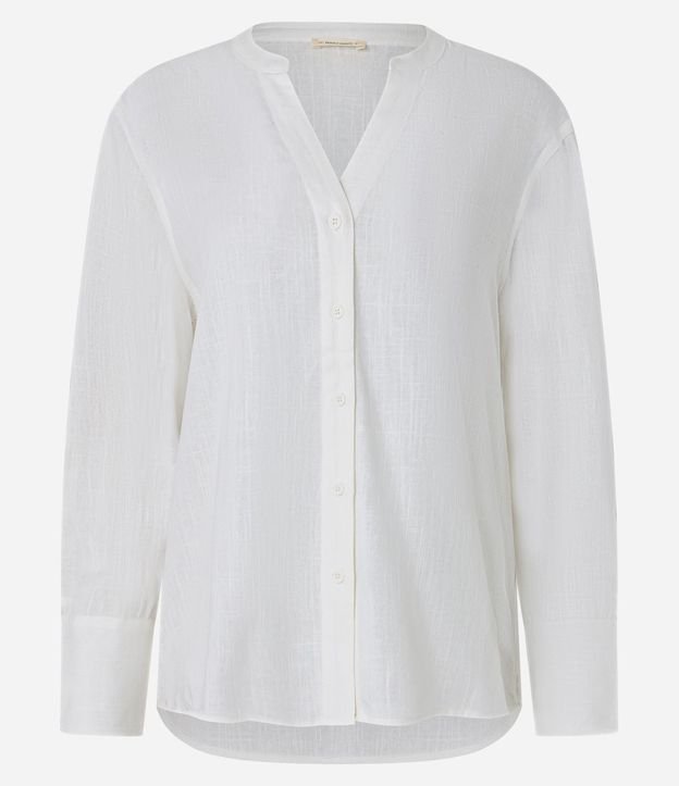Camisa en Viscolino con Cuello Padre 9