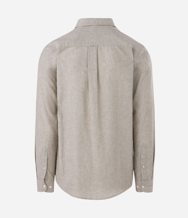 Camisa Comfort Básica en Lino 4