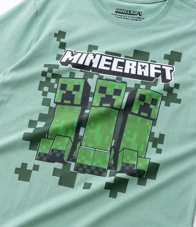 Remera Comfort Infantil con Estampa Minecraft - Talle 5 a 14 años 5