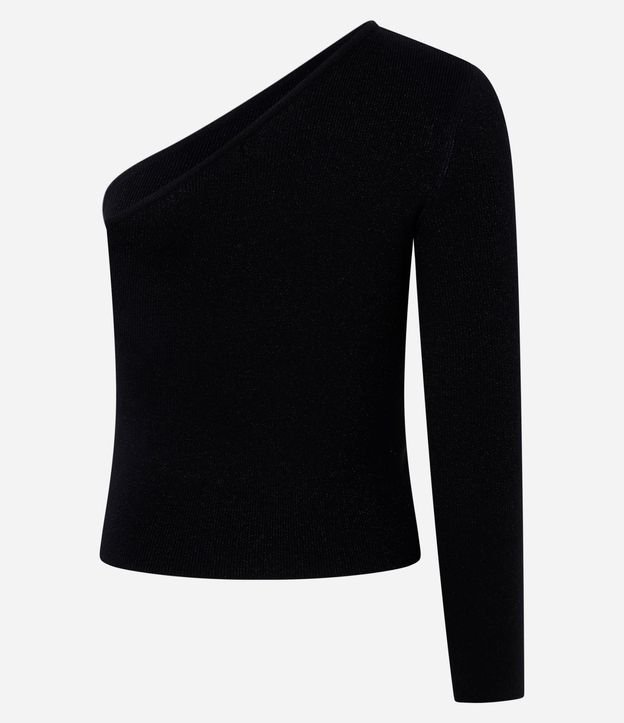 Blusa Hombro Único en Viscosa con Manga Larga 5