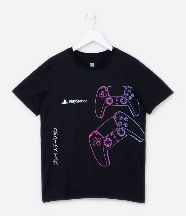 Remera Comfort Infantil con Estampado Playstation - Talle 5 a 14 años 1