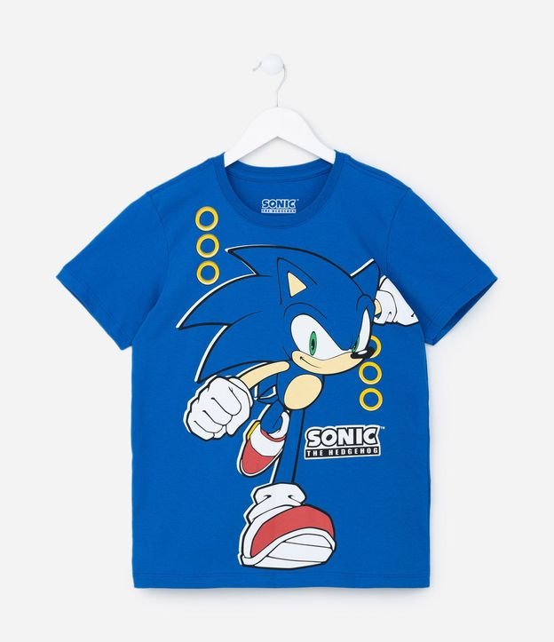 Remera Infantil con Estampa Sonic - Talle 5 a 14 años 2