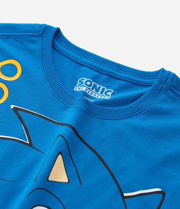 Remera Infantil con Estampa Sonic - Talle 5 a 14 años 6