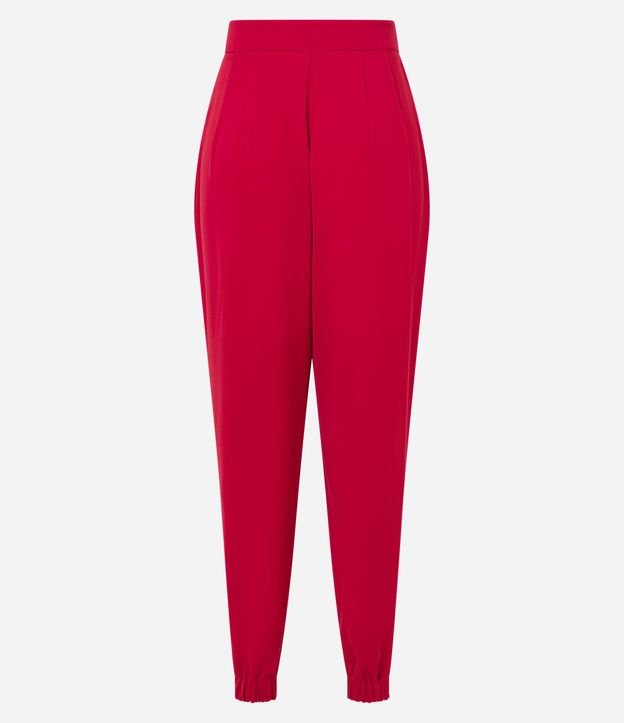 Pantalón Jogger en Crepé con Pliegues 6