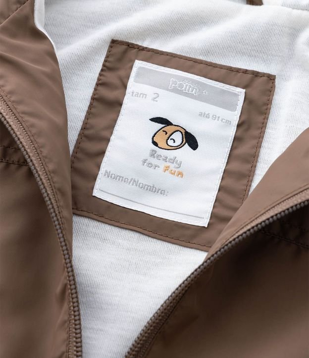 Campera Rompevientos Infantil en Microfibra - Talle 1 a 5 años 6