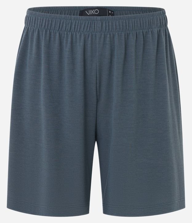 Pijama Corto con Rayas Finas Horizontales 8