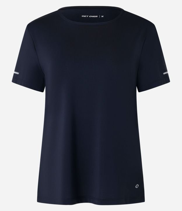Remera Deportiva Texturizada con Detalle Reflectante 6