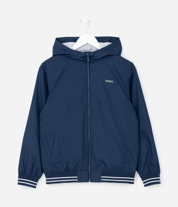 Campera Rompevientos Infantil con Capucha - Talle 5 a 14 años 1