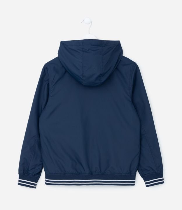 Campera Rompevientos Infantil con Capucha - Talle 5 a 14 años 2