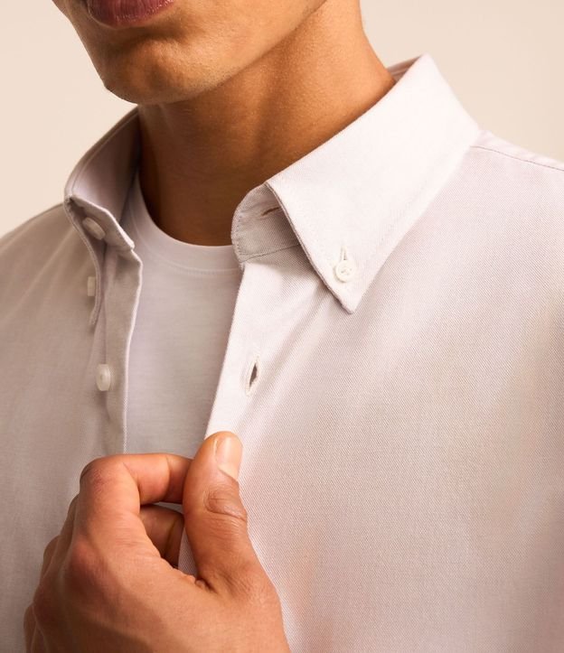 Camisa Regular Básica en Oxford 4