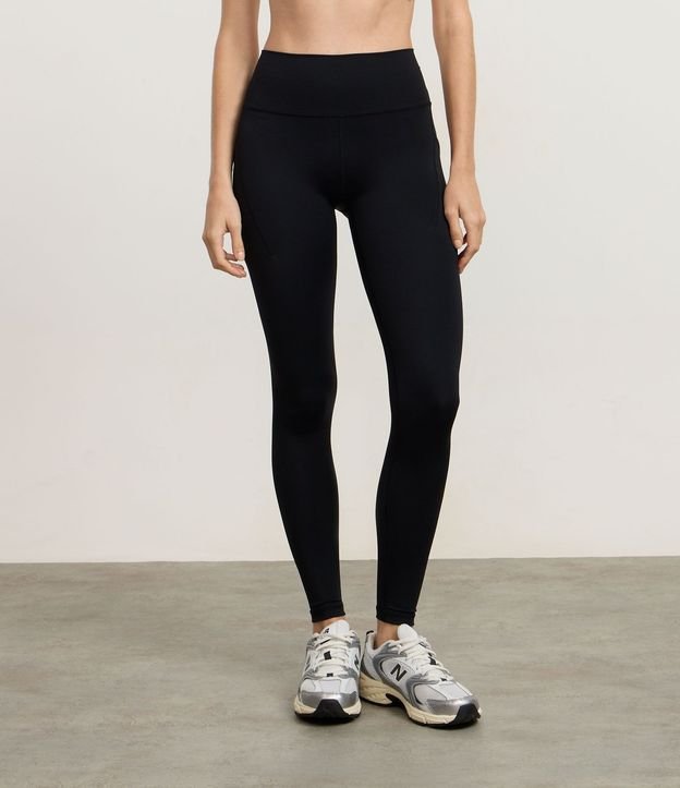 Calca Legging Deportiva en Microfibra con Bolsillos 3