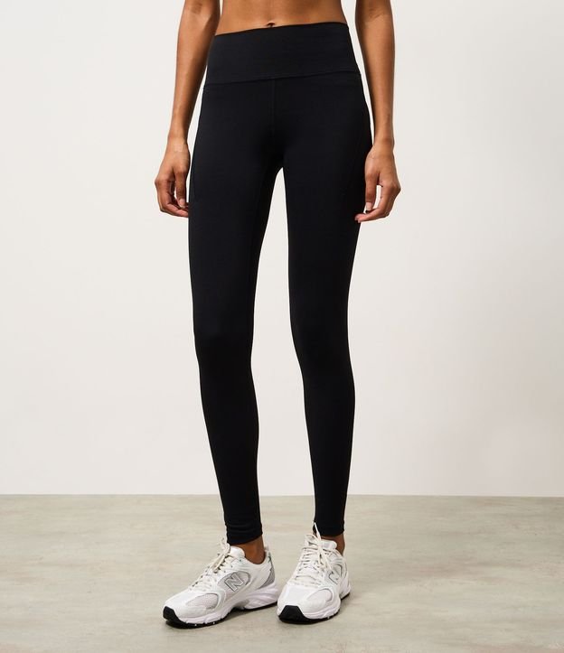 Calca Legging Deportiva en Microfibra con Bolsillos 2