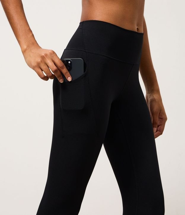 Calca Legging Deportiva en Microfibra con Bolsillos 4