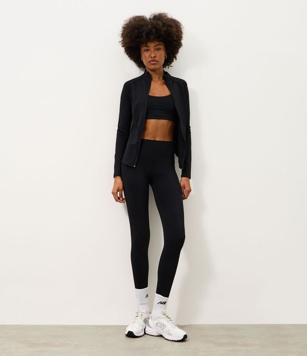Calca Legging Deportiva en Microfibra con Bolsillos 7