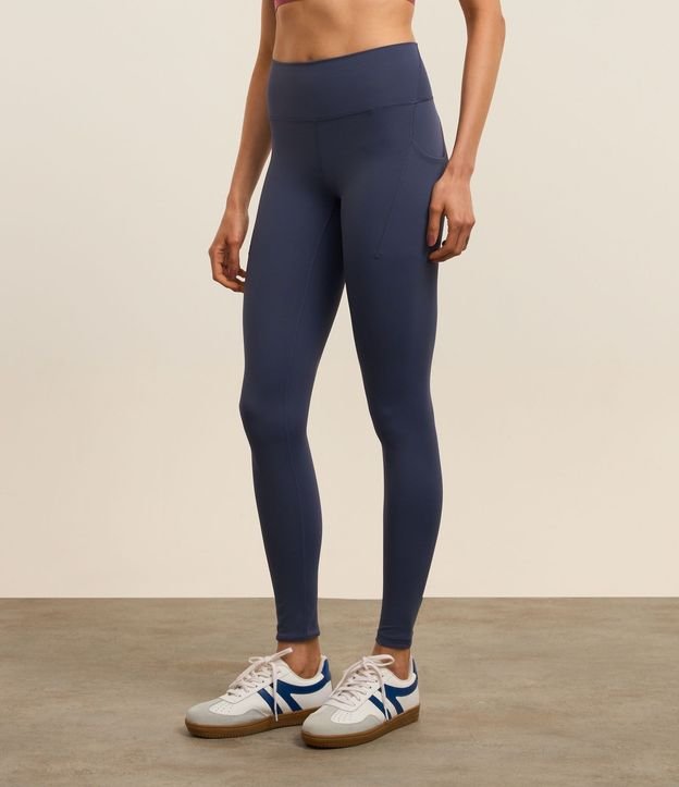 Calca Legging Deportiva en Microfibra con Bolsillos 2