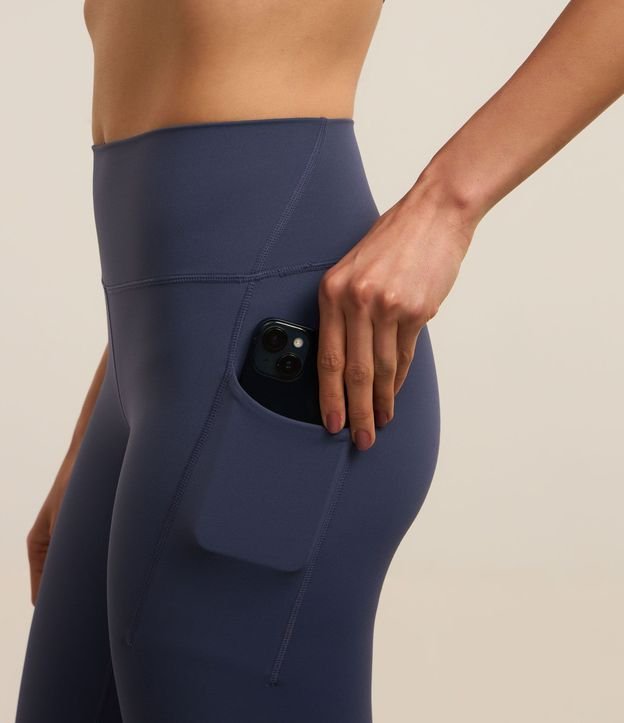 Calca Legging Deportiva en Microfibra con Bolsillos 4
