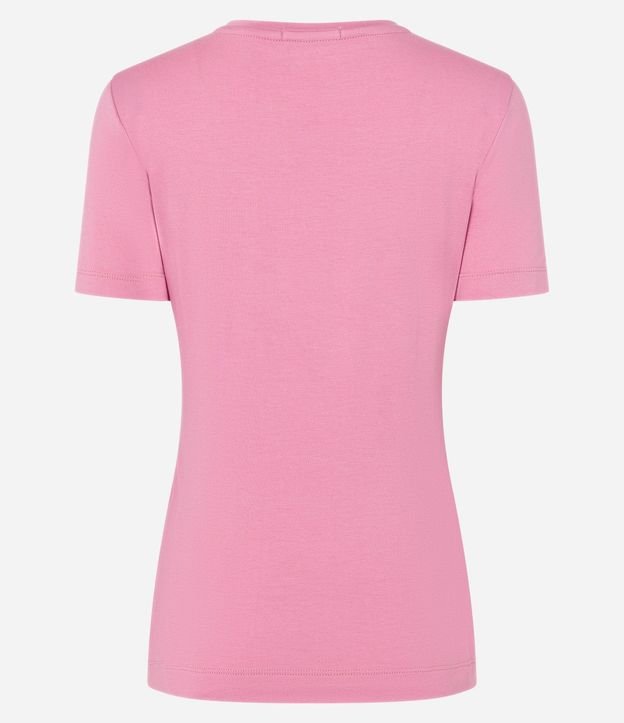 Blusa Básica en Viscosa con Escote Redondo 7