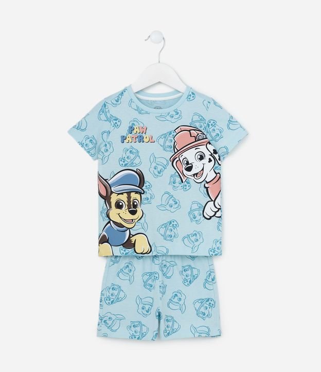 Pijama Corto en Algodón Estampa Paw Patrol - Talle 2 a 4 años