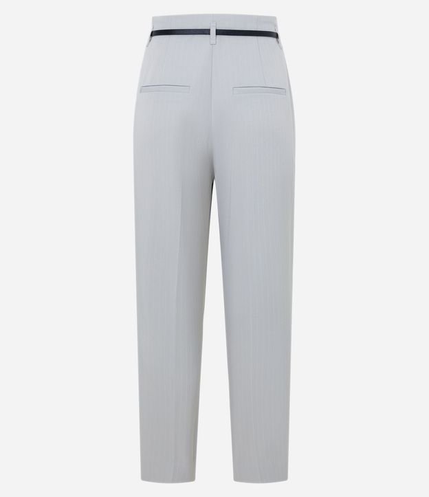 Pantalón Zanahoria Sastrería con Cinturón Hebilla 7