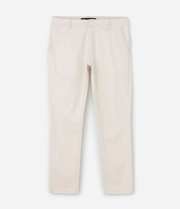Pantalón Skinny en Sarga con Elastano 5