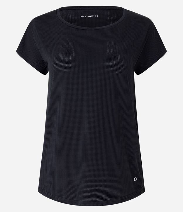 Remera en Microfibra con Escote Redondo 3