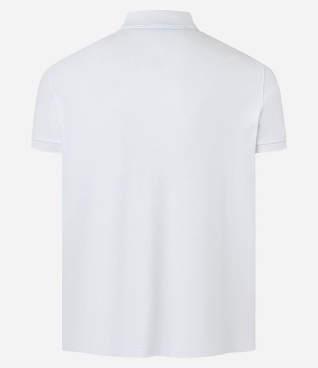 Remera Polo en Algodón con Cremallera en el Cuello 7