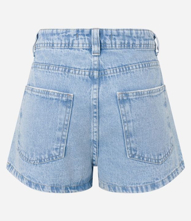 Short Pollera Corto en Jeans con Tiro Alto 10