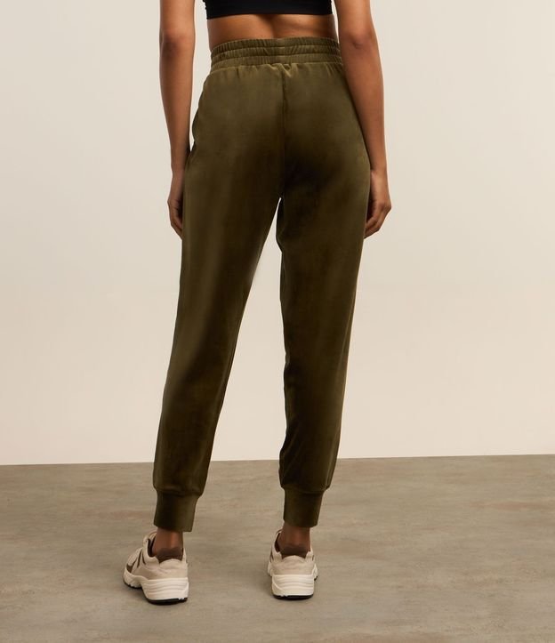 Pantalón Deportivo en Microfibra con Cintura Elástica 3