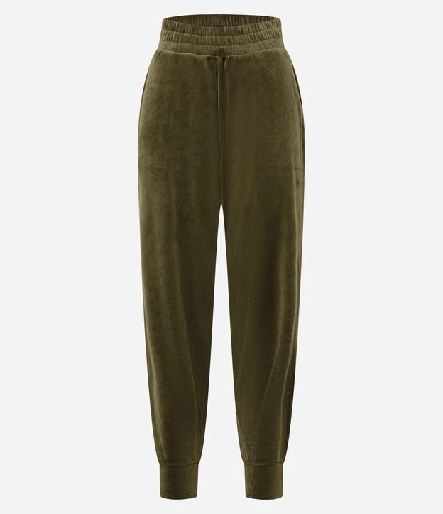 Pantalón Deportivo en Microfibra con Cintura Elástica 6