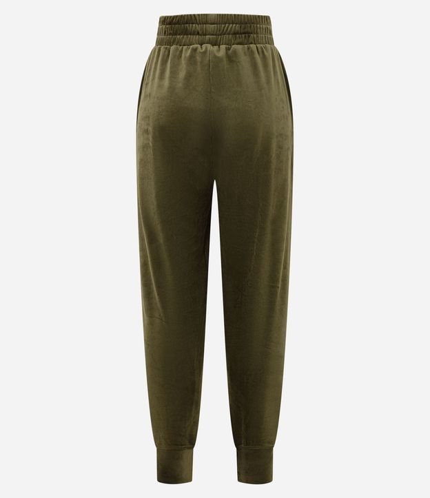 Pantalón Deportivo en Microfibra con Cintura Elástica 7