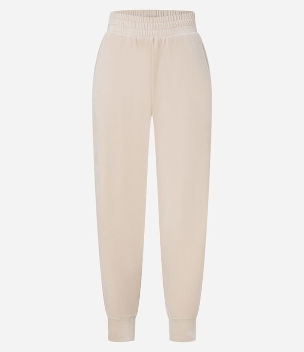Pantalón Deportivo en Microfibra con Cintura Elástica 6