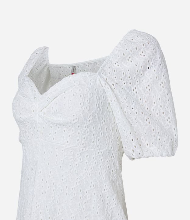 Vestido New Midi en Laise con Escote Corazón 5