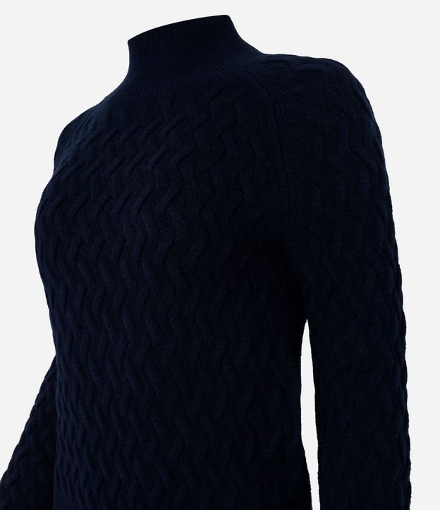 Suéter en Punto con Textura Zig Zag 6