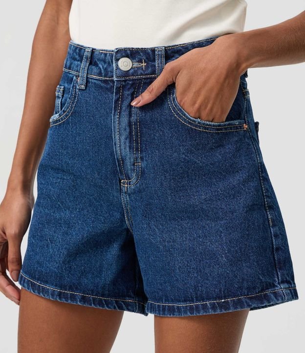 Short Mom en Jeans con Tiro Alto 3