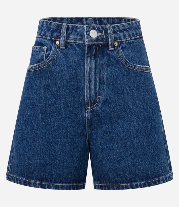 Short Mom en Jeans con Tiro Alto 5
