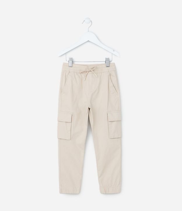 Pantalón Jogger Infantil con Bolsillos Cargo - Talle 5 a 14 años 3