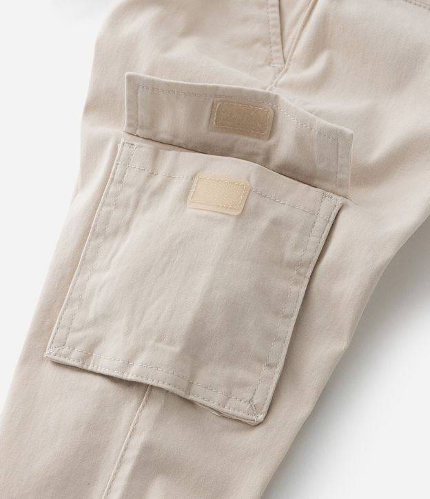 Pantalón Jogger Infantil con Bolsillos Cargo - Talle 5 a 14 años 9