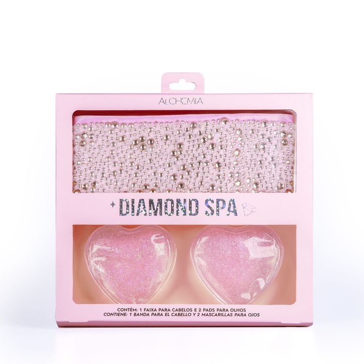 Kit Vincha para el pelo + Pads de Gel Glitter Alchemia