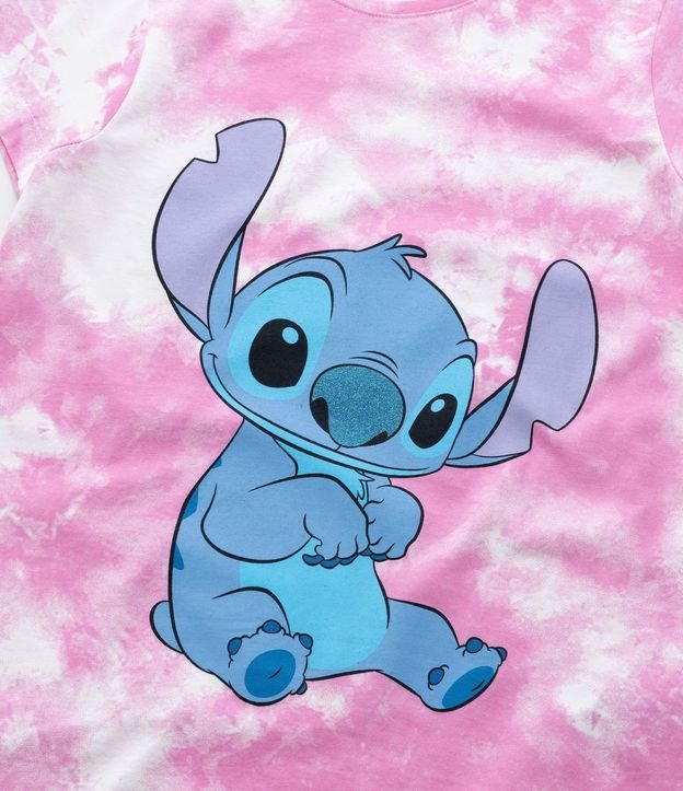 Remera Infantil con Estampa Stitch - Talle 5 a 14 años 5