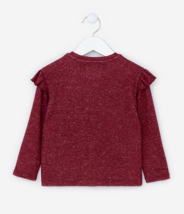 Blusa Infantil en Punto con Volados - Talle 1 a 5 años 3