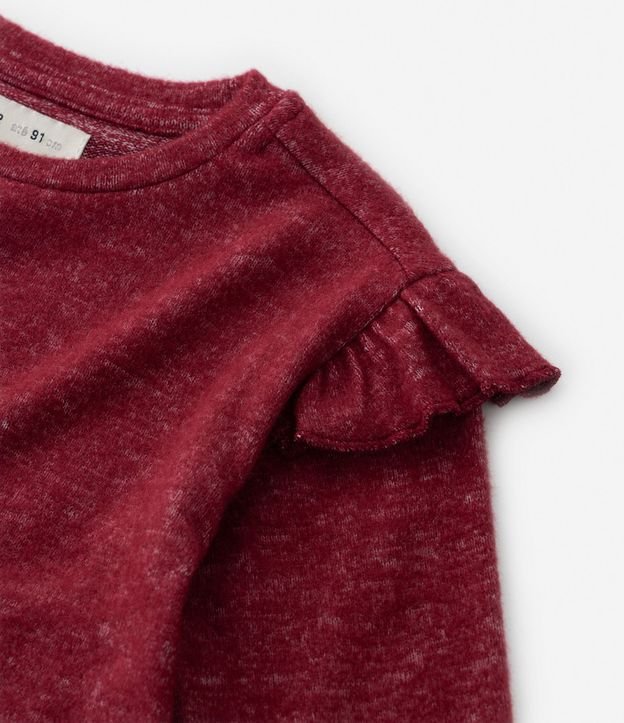 Blusa Infantil en Punto con Volados - Talle 1 a 5 años 7