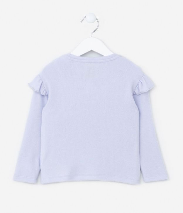 Blusa Infantil en Punto con Volados - Talle 1 a 5 años 4
