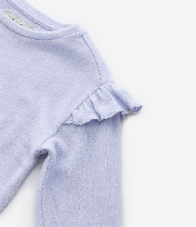 Blusa Infantil en Punto con Volados - Talle 1 a 5 años 10