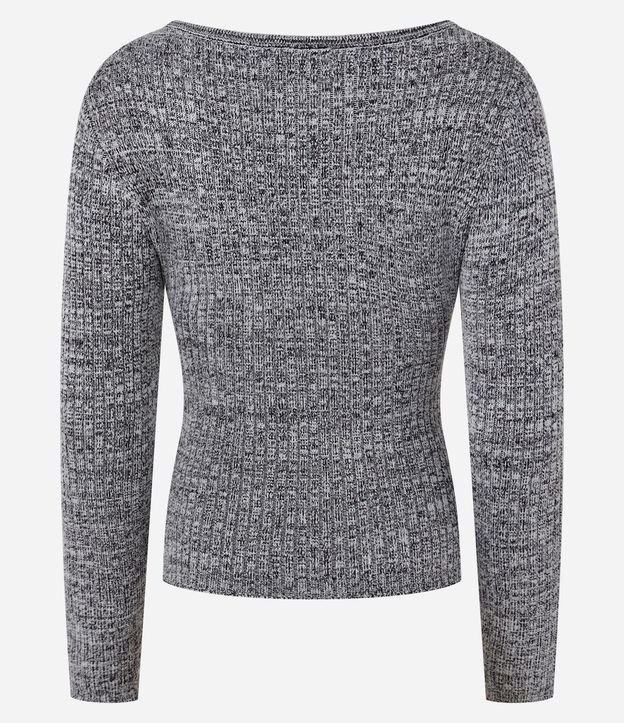 Blusa en Viscosa con Escote V Traspasado 7