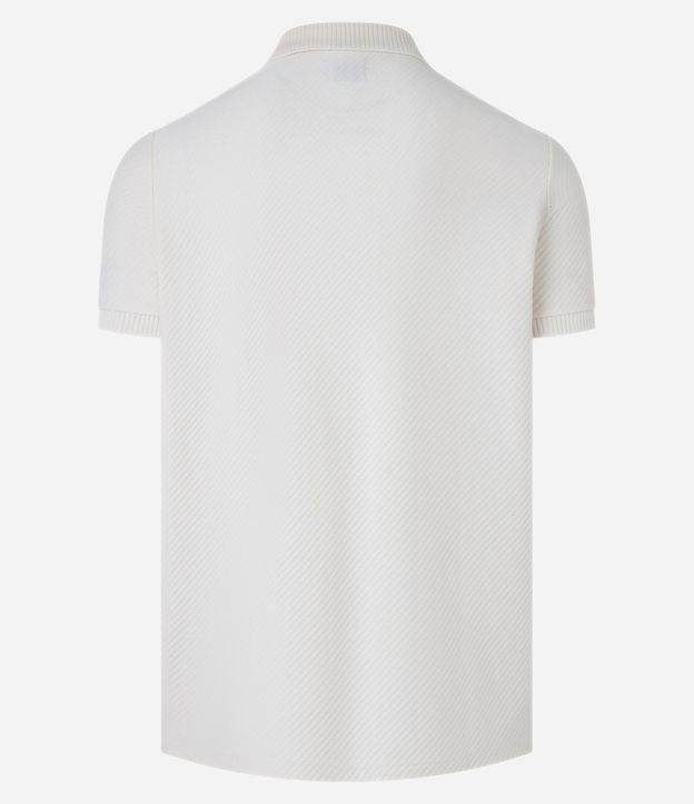 Remera Polo Comfort en Algodón con Textura 7