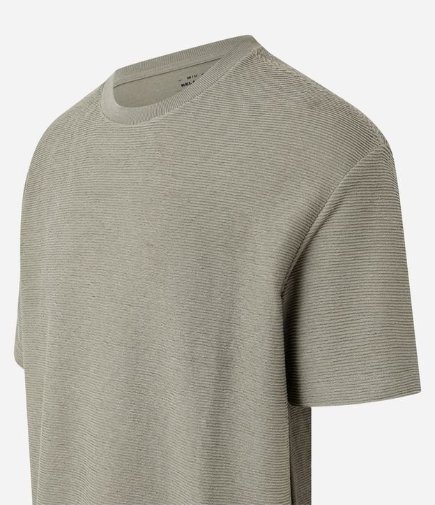 Remera Relaxed Soft con Cuello Redondo 6